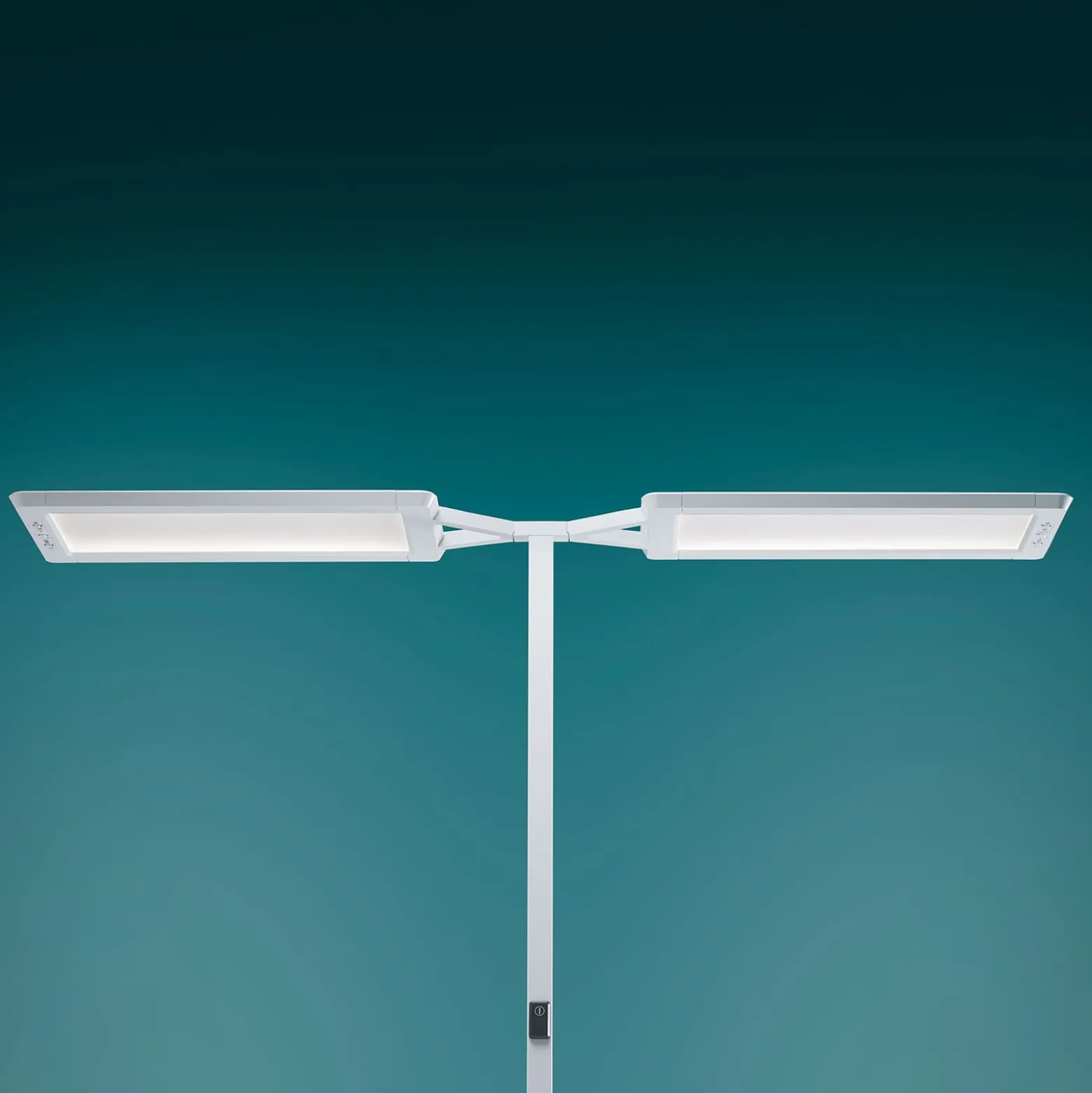 LED-lattiavalaisin Yara.double VTL, PIR, hopea
