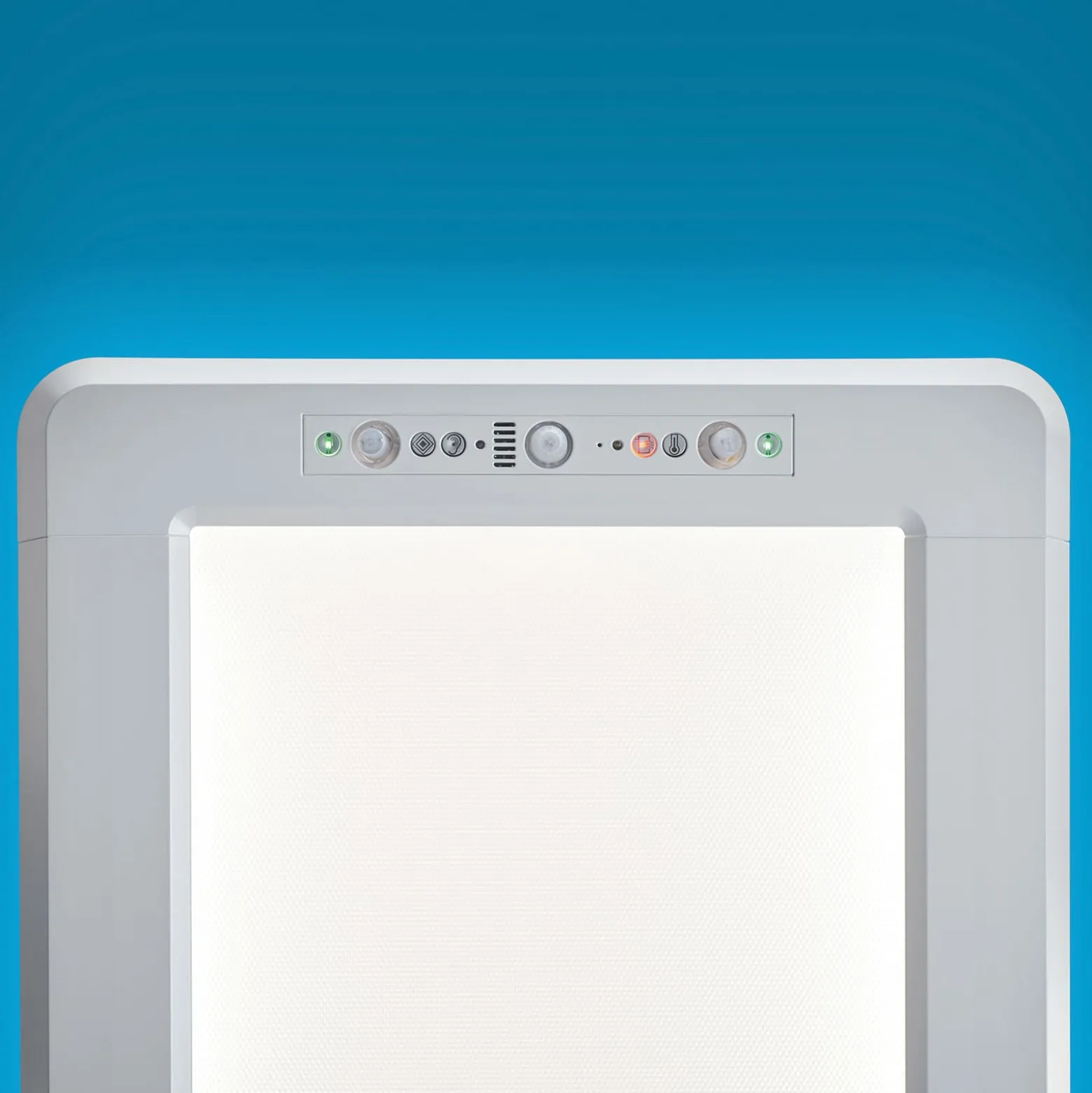 LED-lattiavalaisin Yara.single VTL, PIR, hopea
