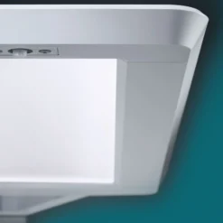 LED-lattiavalaisin Yara.single VTL, PIR, hopea