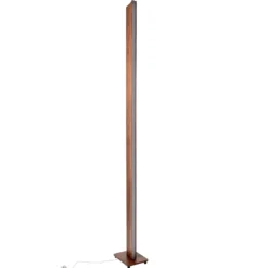 LED-lattiavalo Madera, puujäljitelmä himmennettävä