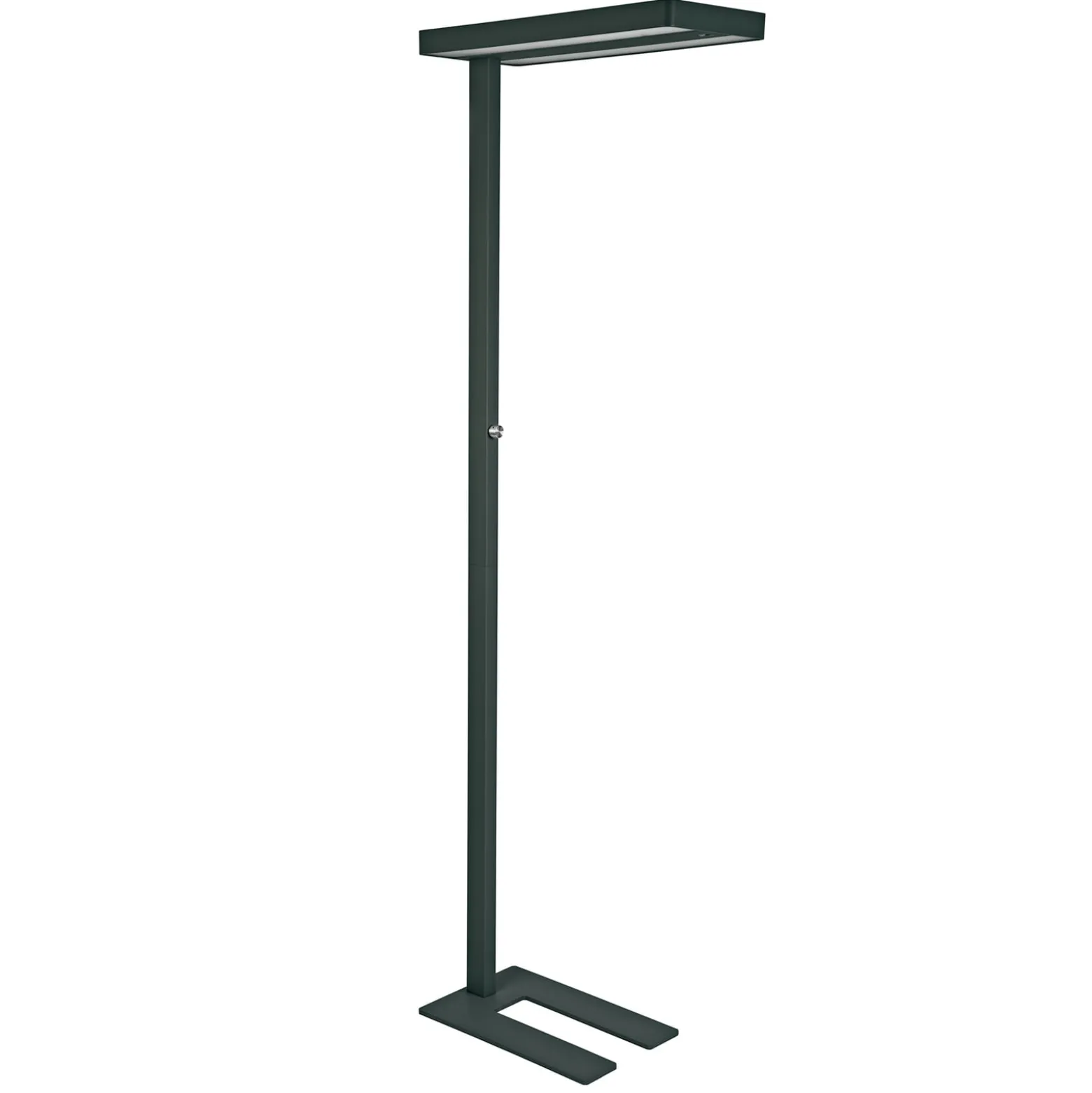 LED-lattiavalo MAULjuvis, musta, 196 cm jalka himmennettävä