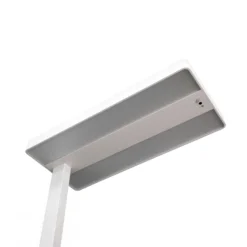 LED-lattiavalo MAULjuvis, valkoinen, 196 cm, jalusta, himmennettävä