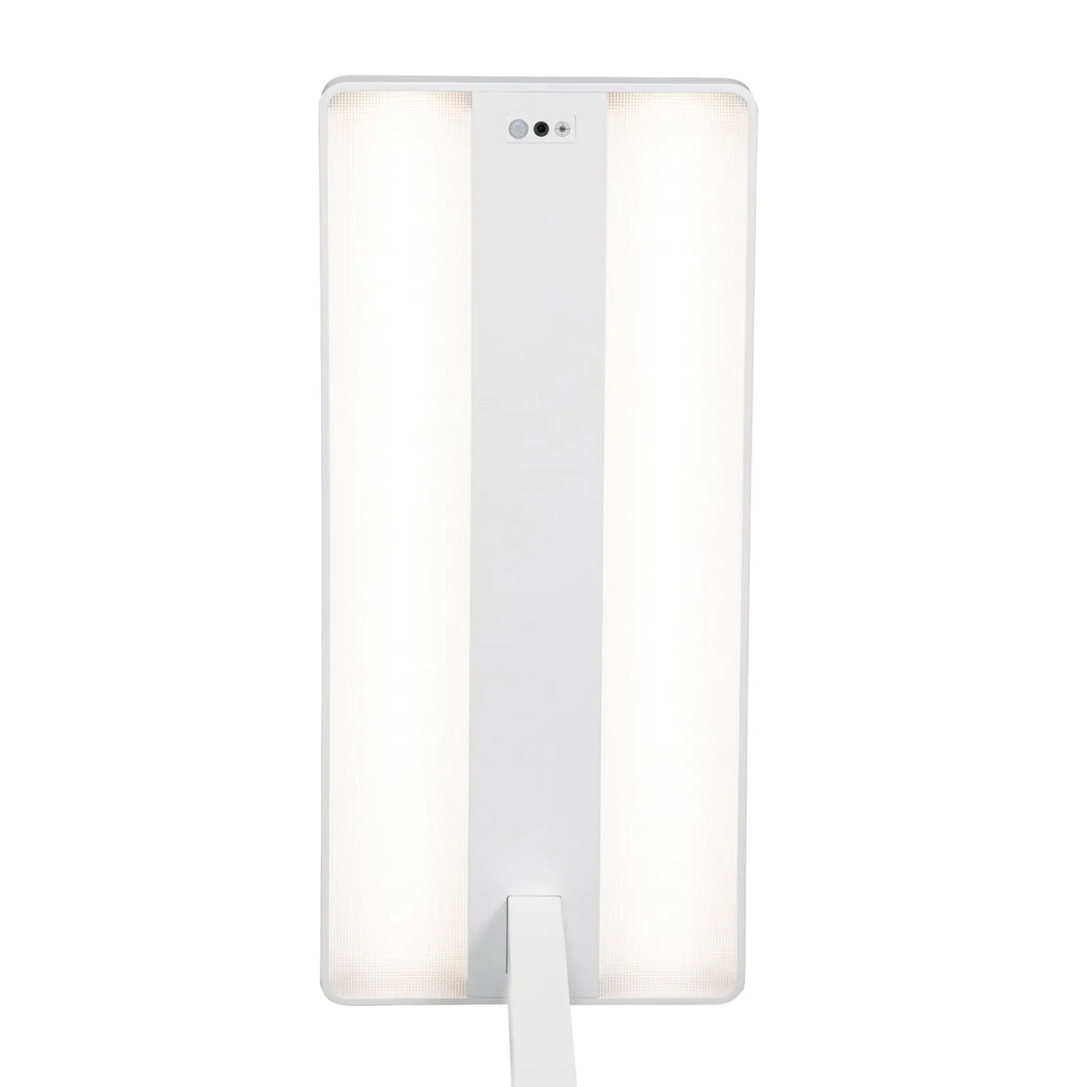 LED-lattiavalo MAULjuvis, valkoinen, 196 cm, jalusta, himmennettävä