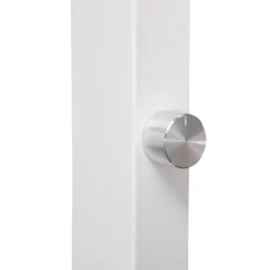 LED-lattiavalo MAULjuvis, valkoinen, 196 cm, jalusta, himmennettävä