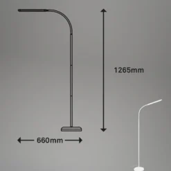 LED-lattiavalo Pivaz säädettävä, himmennin