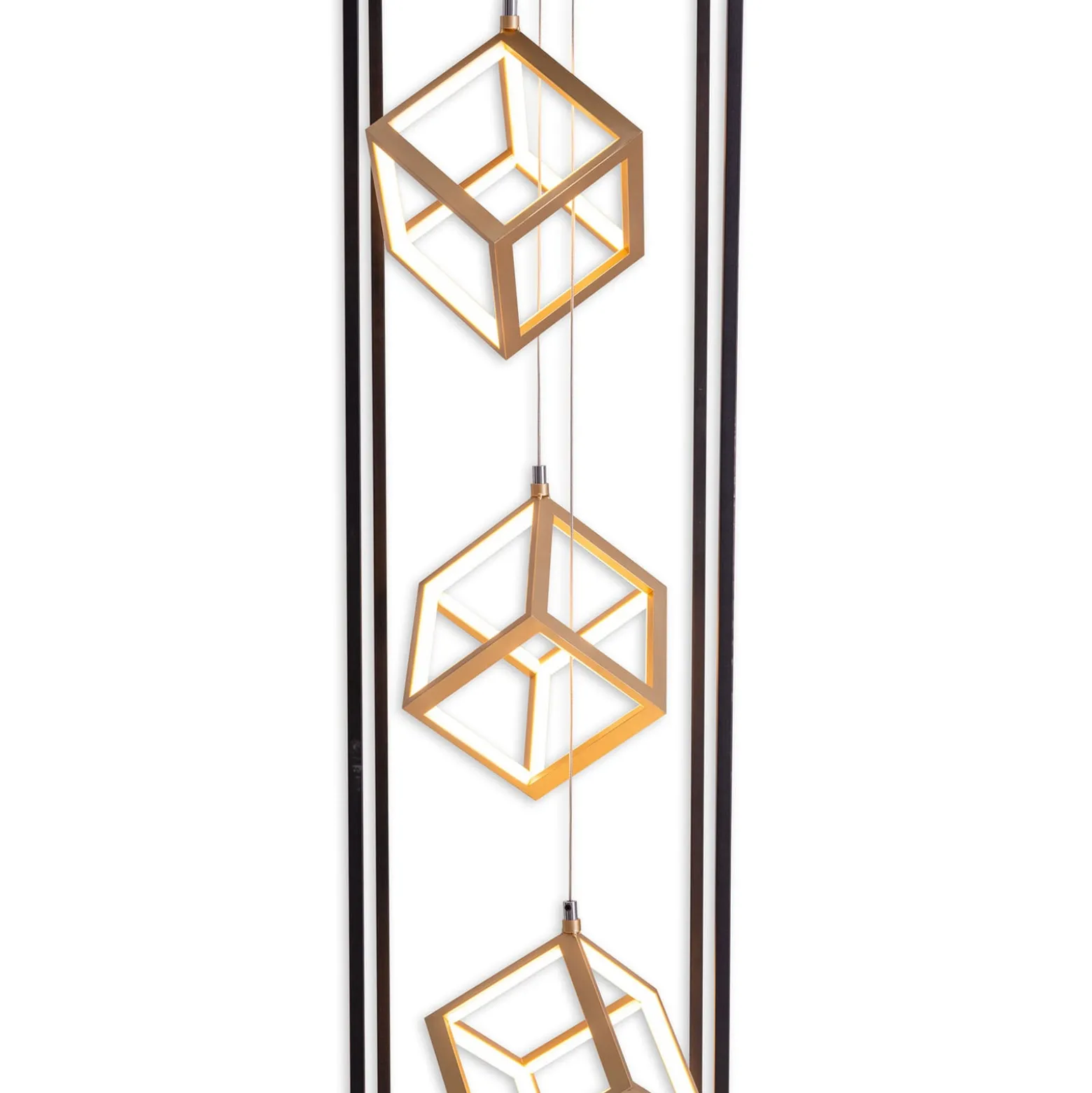 LED-lattiavalo Tripolis 3-port himmennys 3-lamp.