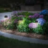 LED-maapiikkivalaisin RIFFLE MINI, antrasiitti Ø 9 cm, IP44