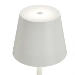 LED-maapiikkivalo Poldina, akku, valkoinen