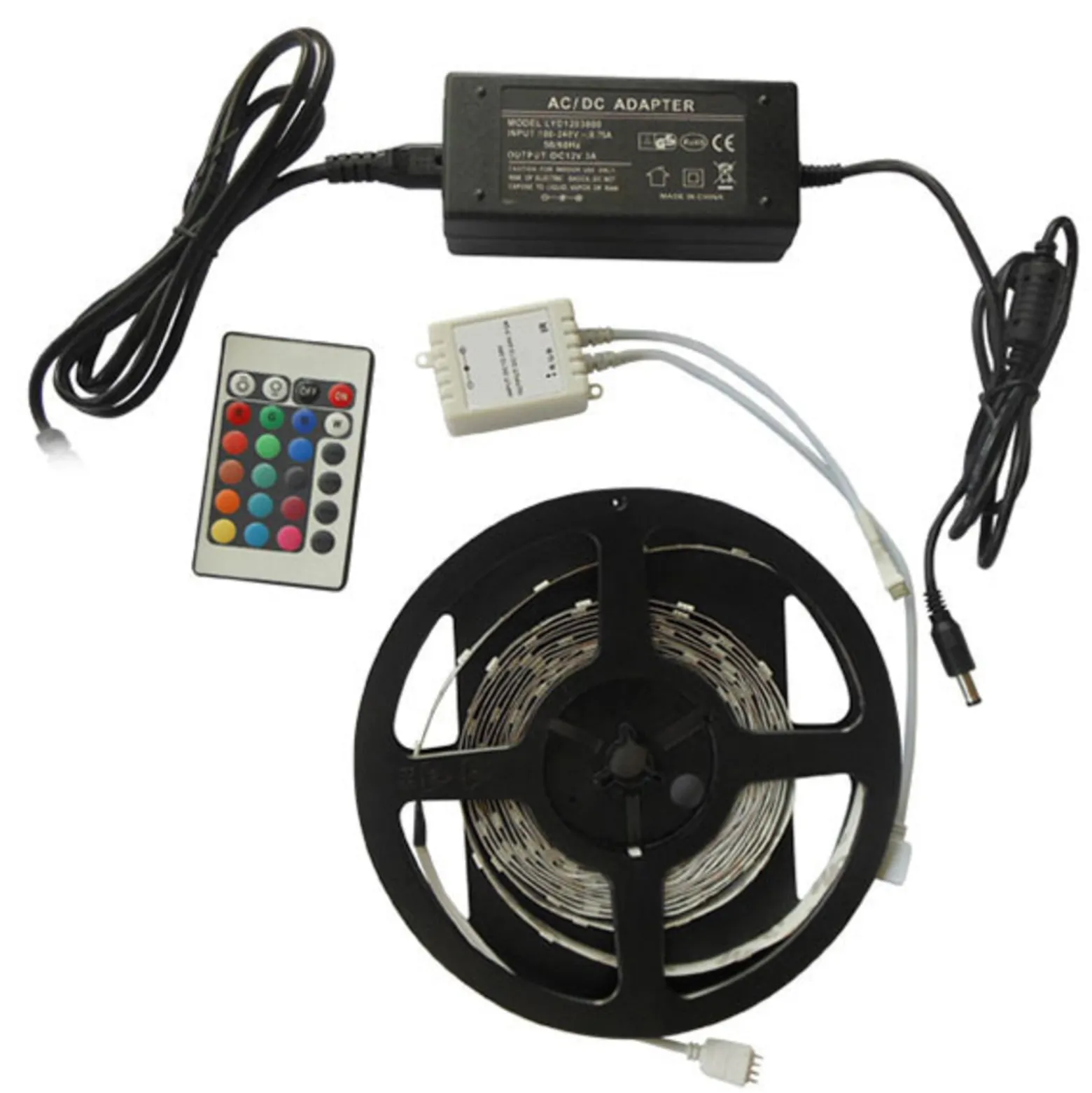LED-nauha SMD-RGBW-183 5 metriä, vedenkestävä