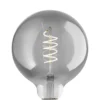 LED-pallo E27 G125 4W hehkulanka musta-läpinäkyvä