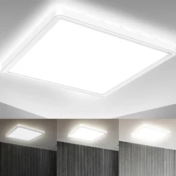 LED-paneeli Eki, 29 x 29 cm, valkoinen, himmennettävä, taustavalo, 4 000 K