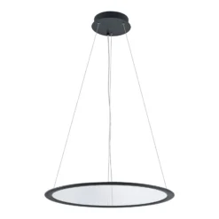 LED-paneeli PANEL, musta, Ø 63 cm, metalli, CCT himmennettävä 50 W