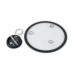 LED-paneeli PANEL, musta, Ø 63 cm, metalli, CCT himmennettävä 50 W