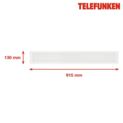 LED-paneeli Poel, pituus 91,5 cm, 37 W, valk., 840