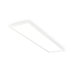 LED-paneeli Simple A, valkoinen, 100 x 25 cm, metalli, 4 000 K