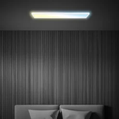 LED-paneeli Tava CCT, valkoinen, 98 x 20 cm, taustavalo, muovi