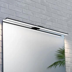 LED-peilivalaisin Triga IP44 musta 80cm, 3000K