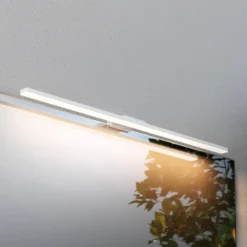 LED-peilivalaisin Triga, IP44, valkoinen, 60cm, 3000K
