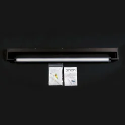 LED-peilivalo Marilyn musta, leveys 90cm