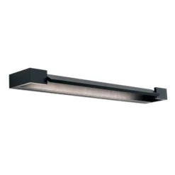 LED-peilivalo Marilyn mustana, leveys 60cm