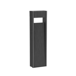 LED-polkuvalaisin E368, grafiitin värinen, alumiinia, korkeus 60 cm