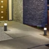 LED-pollarivalaisin HUDSON, antrasiitti, korkeus 30 cm, metalli IP44