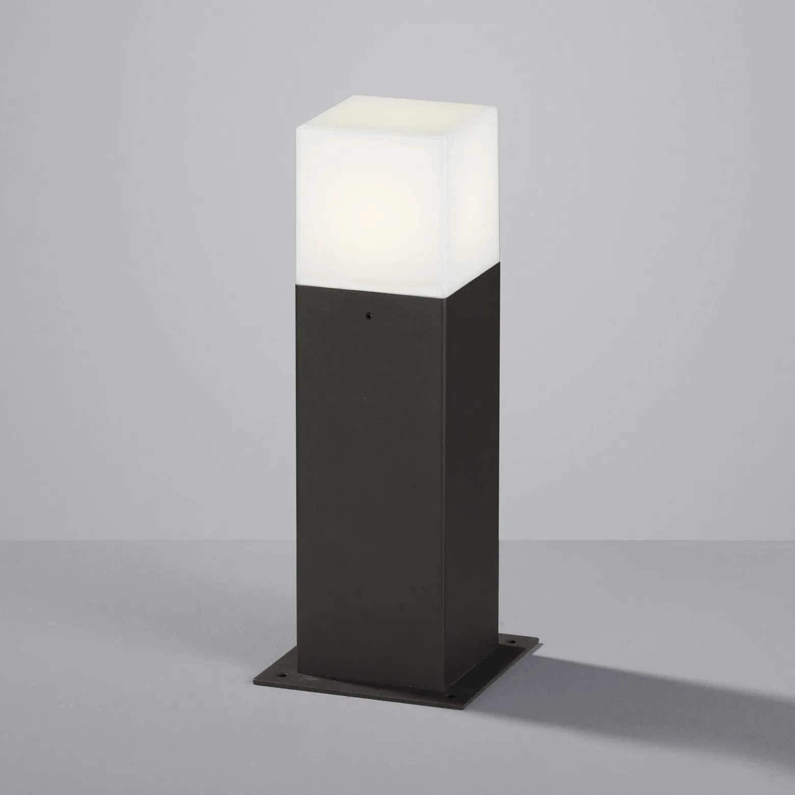 LED-pollarivalaisin HUDSON, antrasiitti, korkeus 30 cm, metalli IP44