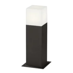LED-pollarivalaisin HUDSON, antrasiitti, korkeus 30 cm, metalli IP44