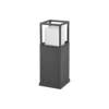 LED-pollarivalaisin Witham, korkeus 40 cm, antrasiitti, CCT, IP54