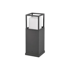 LED-pollarivalaisin Witham, korkeus 40 cm, antrasiitti, CCT, IP54