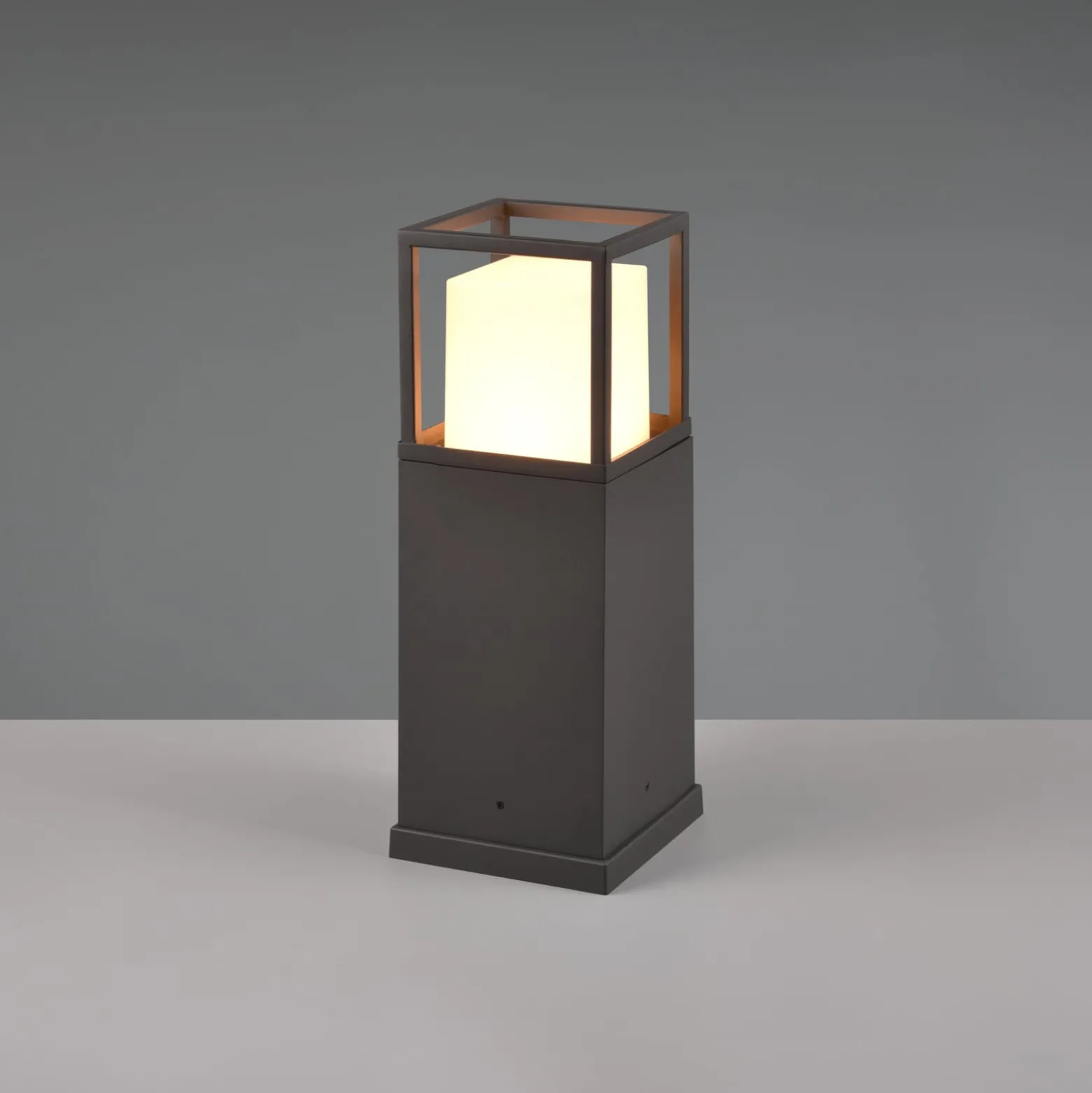 LED-pollarivalaisin Witham, korkeus 40 cm, antrasiitti, CCT, IP54
