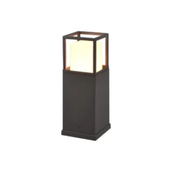 LED-pollarivalaisin Witham, korkeus 40 cm, antrasiitti, CCT, IP54