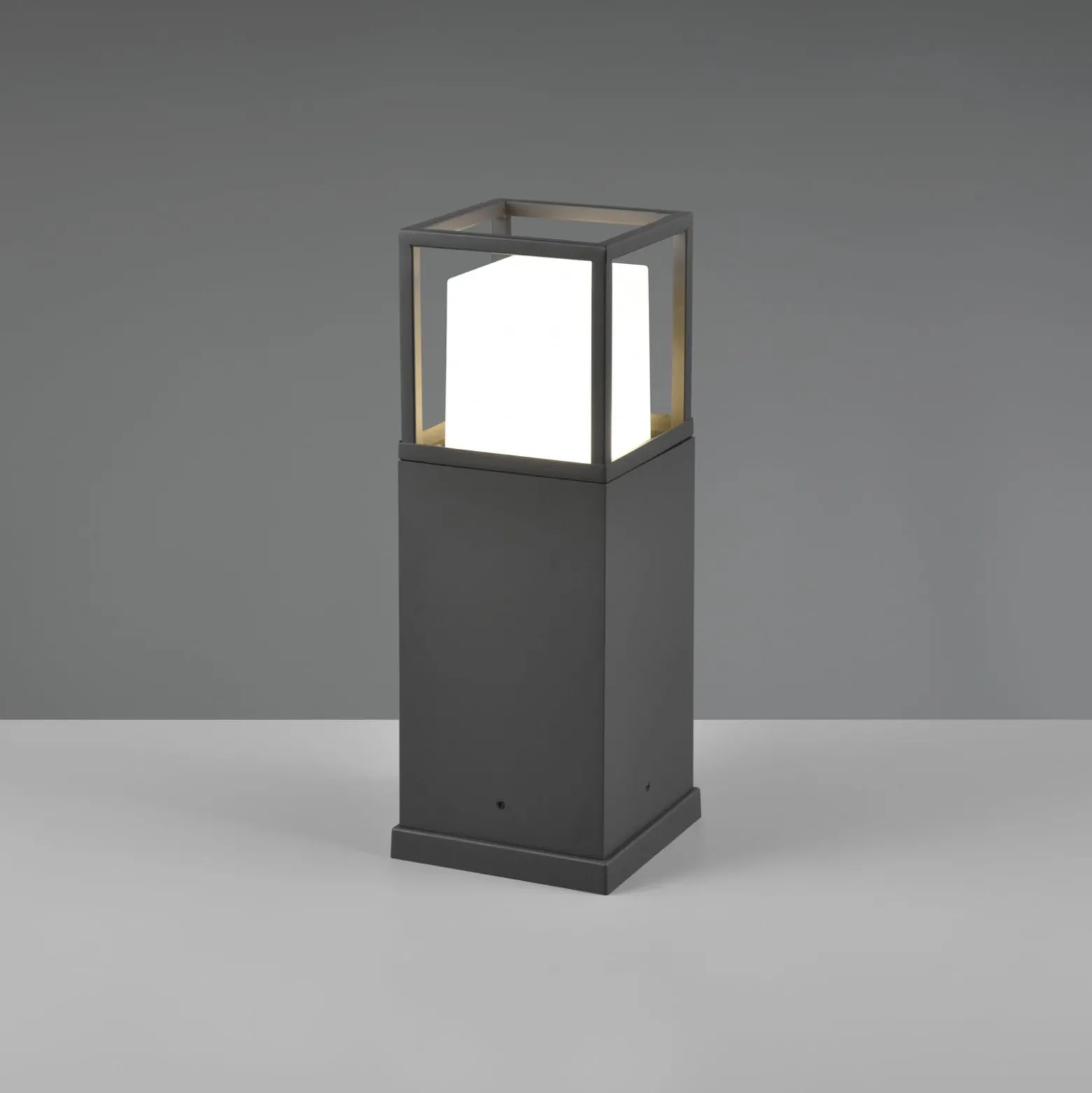 LED-pollarivalaisin Witham, korkeus 40 cm, antrasiitti, CCT, IP54