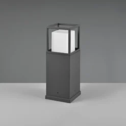 LED-pollarivalaisin Witham, korkeus 40 cm, antrasiitti, CCT, IP54