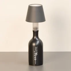 LED-pullolamppu Fiocco, hiekanharmaa, RGBW, IP54, himmennettävä
