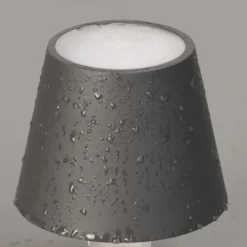 LED-pullovalaisin Fiocco, hiekanharmaa, CCT, IP54, himmennettävä