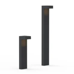 LED-pylväsvalaisin ATO, korkeus 85 cm, päälle/pois, antrasiitti, IP65, metalli