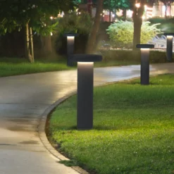 LED-pylväsvalaisin CIRC, DALI, antrasiitti, korkeus 82 cm, IP65