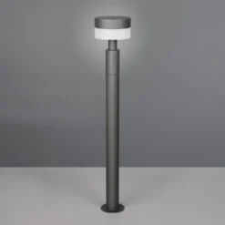 LED-pylväsvalaisin Mackenzie, korkeus 95 cm, antrasiitti, alumiinivalu