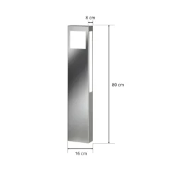 LED-pylväsvalaisin Paulo 80, ilman pistoketta