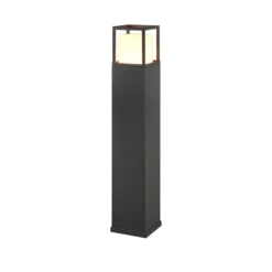 LED-pylväsvalaisin Witham, korkeus 80 cm, antrasiitti, CCT, IP54