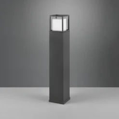 LED-pylväsvalaisin Witham, korkeus 80 cm, antrasiitti, CCT, IP54