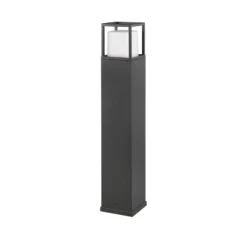 LED-pylväsvalaisin Witham, korkeus 80 cm, antrasiitti, CCT, IP54