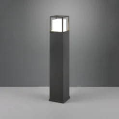 LED-pylväsvalaisin Witham, korkeus 80 cm, antrasiitti, CCT, IP54