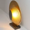 LED-pöytälamppu La Bocca, K 43 cm, kulta-ruskea