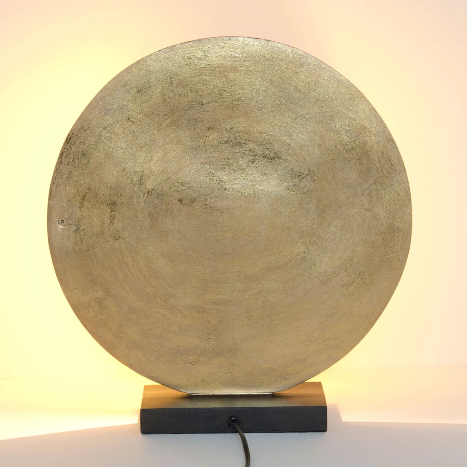 LED-pöytälamppu La Bocca, K 43 cm, kulta-ruskea