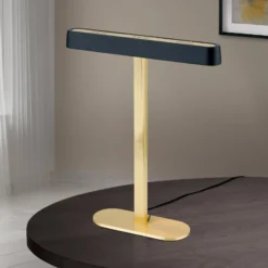 LED-pöytävalaisin Auftakt kulta/musta