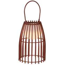LED-pöytävalaisin Fjara, ruoste