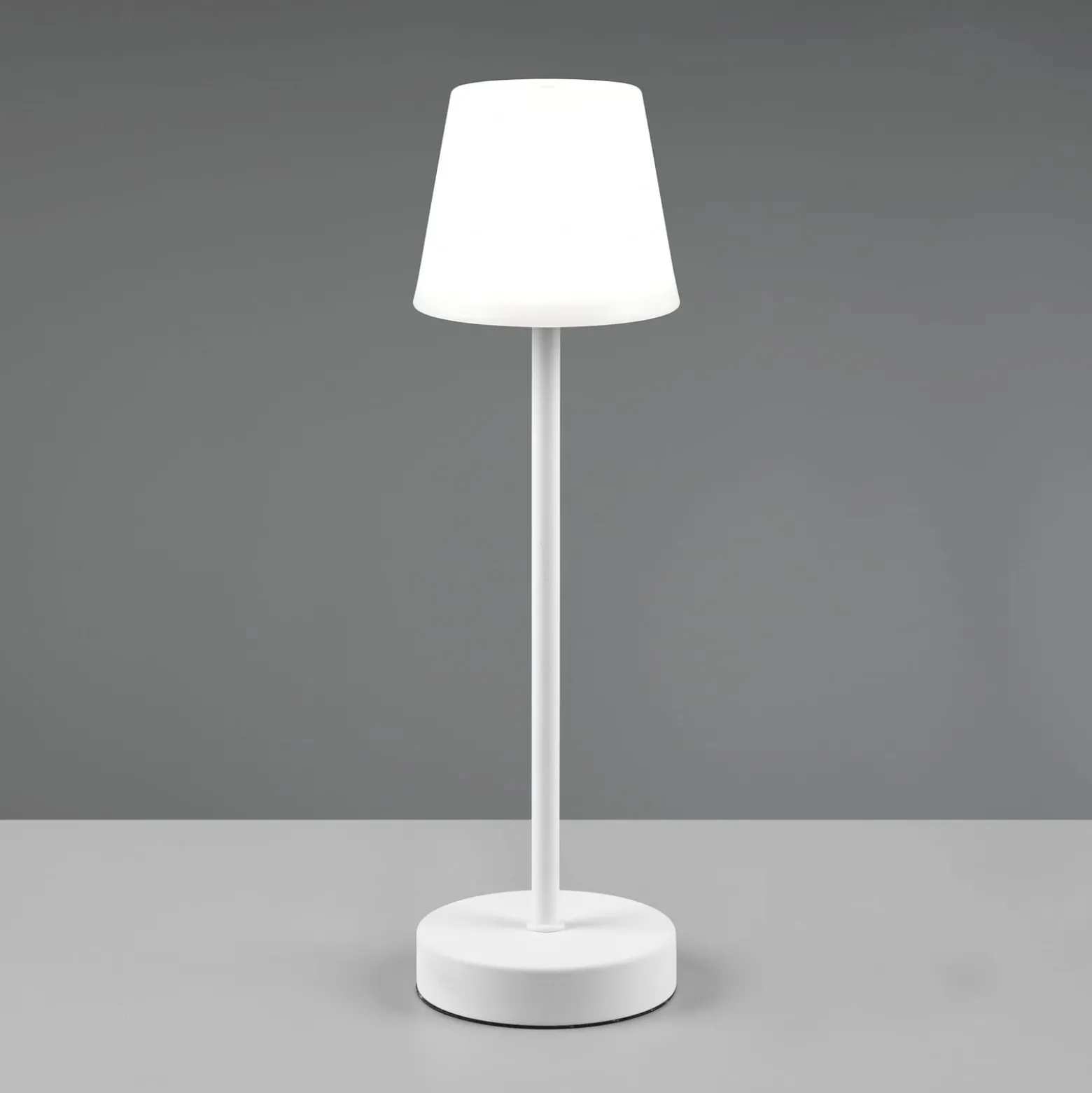 LED-pöytävalaisin Martinez, himmennin, CCT, valk.
