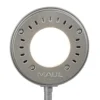 LED-pöytävalaisin MAULarc, hopea, korkeus 38 cm, joustava